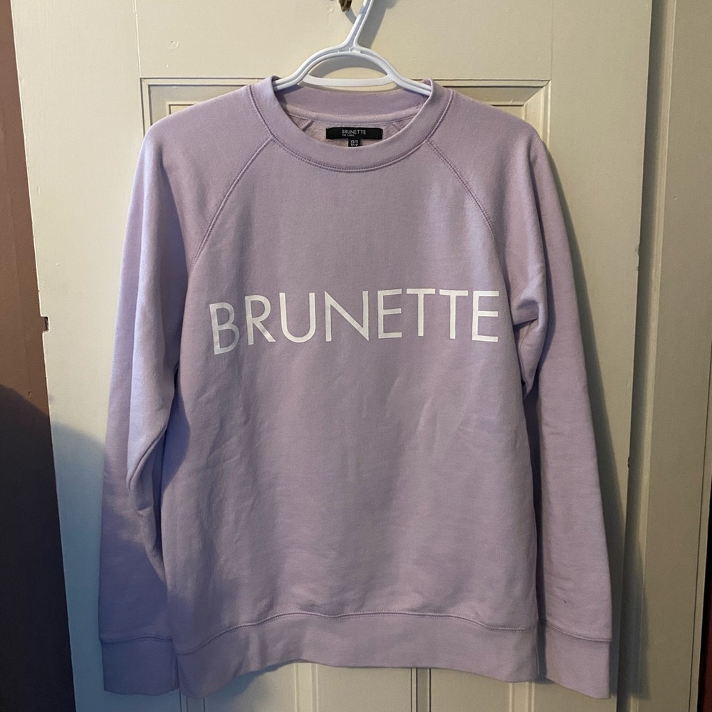 BRUNETTE The Label Brunette crewneck sweatshirt